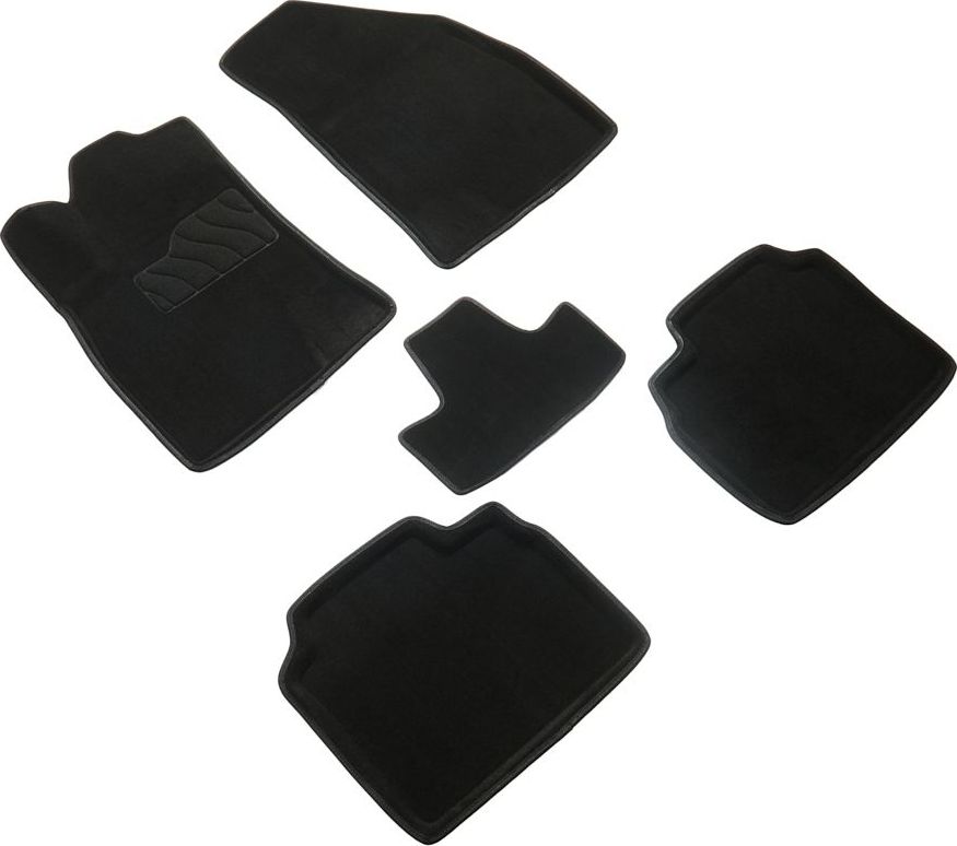 Коврики Seintex 3D ворсовые для салона Chery Arrizo 8 2022-2026 Черные. Артикул 316339