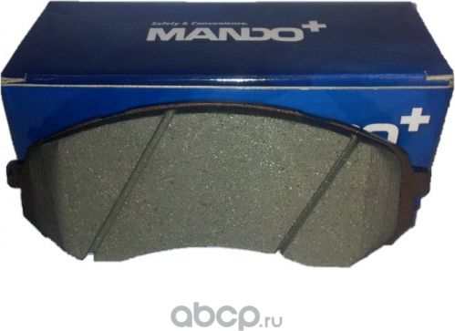 КОМПЛЕКТ КОЛОДОК ТОРМОЗНЫХ ДИСКОВЫХ HYUNDAI MPH40 (Mando). Артикул mph40