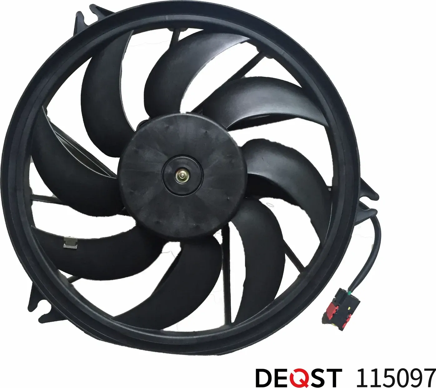 Электорвентилятор PEUGEOT 206 (2A/C) 09.98 (Deqst). Артикул 115097