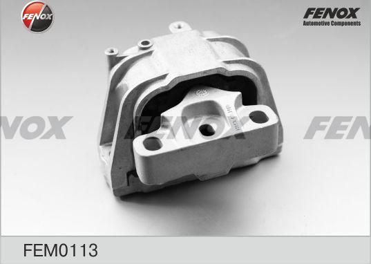 Подушка (опора) двигателя Fenox правая для Audi A3 II (8P) 2003-2009. Артикул FEM0113
