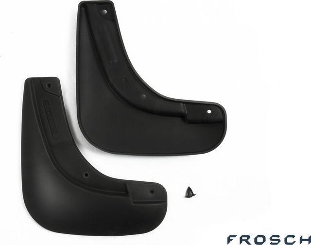 Брызговики Frosch (в пакете) передняя пара для Jeep Cherokee KL 2014-2026. Артикул NLF.24.10.F13