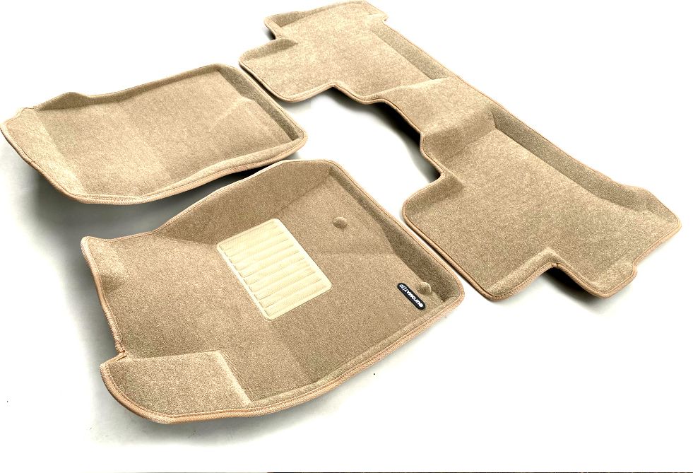 Коврики текстильные Euromat 3D Business для салона Lexus GX 470 2002-2009 БЕЖЕВЫЕ. Артикул EMC3D-005121T