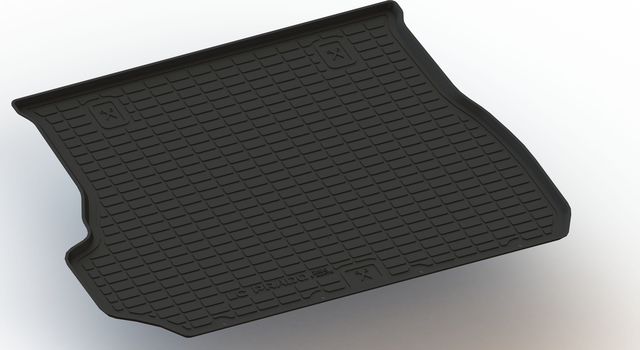 Коврик Seintex для багажника Toyota Land Cruiser Prado 7 мест 250 2024-2026. Артикул 317167