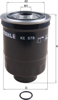 Топливный фильтр Mahle-Knecht. Артикул KC 578D