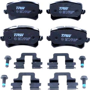 Тормозные колодки TRW COTEC задние для Audi Q3 I (8U) 2011-2018. Артикул GDB1763