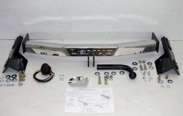 Фаркоп Союз-96 Премиум (вар.2-выпукл.букв) для Lexus GX 470 2003-2009. Артикул LEGX.10.4011