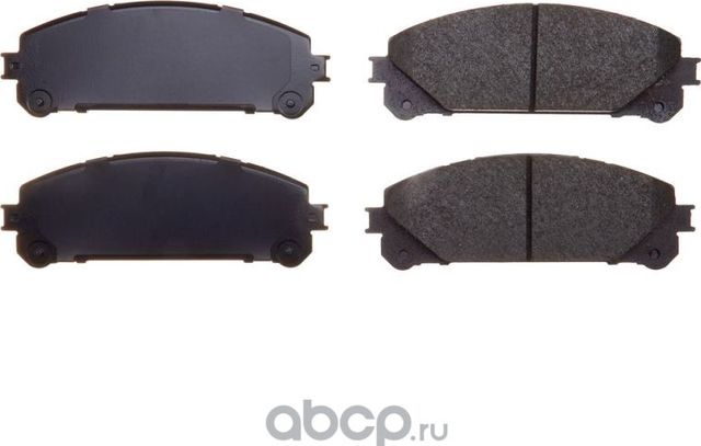 Колодки тормозные дисковые Avantech (противоскрипная пластина в компл.). Артикул AV1115