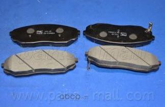 Колодки тормозные дисковые (Parts-Mall). Артикул PKB-020