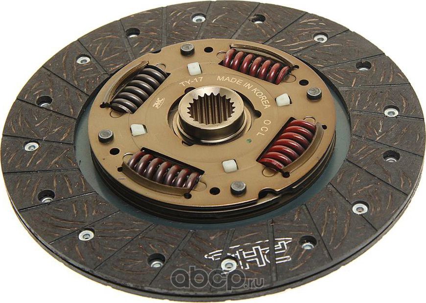 Диск сцепления TOYOTA Avensis (T250) (00-) (1.8) (212мм) VALEO PHC. Артикул TY17