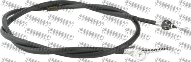 Трос ручника (тросик ручного тормоза) Febest. Артикул 0299-BCC11XRH
