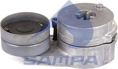 Натяжной ролик (натяжитель) приводного клинового зубчатого ремня Sampa для Mercedes-Benz Conecto 2001-2026. Артикул 200.032