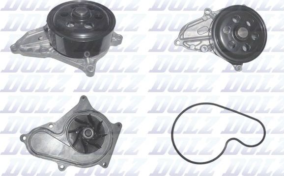 Помпа (водяной насос) Dolz для Honda Accord VIII 2008-2015. Артикул H146
