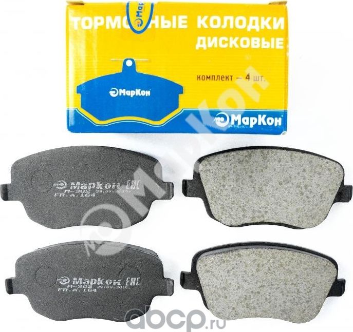 Колодки тормозные дисковые к-т Volkswagen Polo IV 01-09 (Markon) Markon. Артикул 16400188