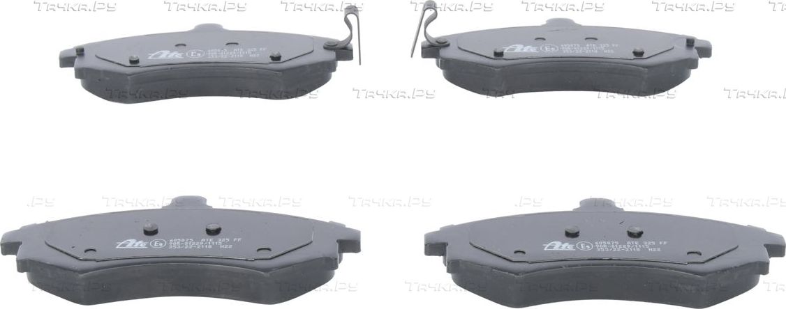 Тормозные колодки ATE передние для Kia Spectra II 2004-2009. Артикул 13.0460-5875.2