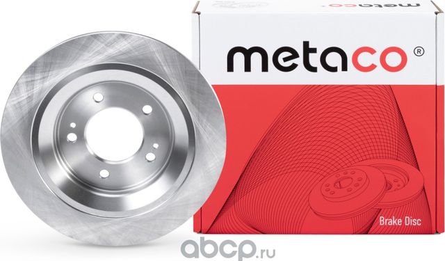 Диск тормозной задний K5 (2020>) / SONATA VIII (2019>) (Metaco). Артикул 3060303