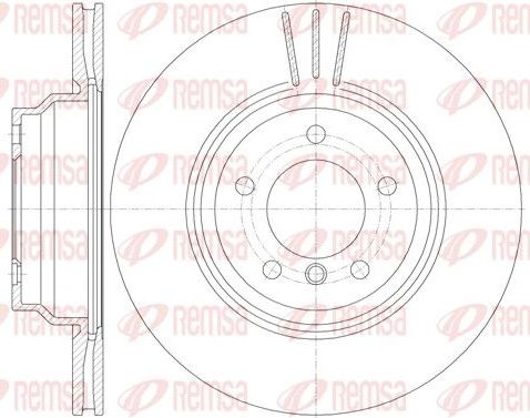 Тормозной диск Remsa. Артикул 6975.10