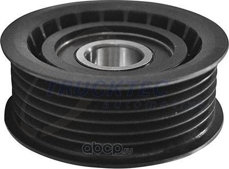Направляющий (ведущий) ролик приводного поликлинового ремня Trucktec Automotive. Артикул 02.19.167