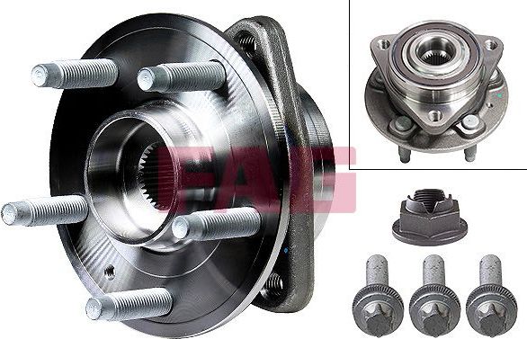 Ступичный подшипник (комплект) Fag передний для Opel Astra K 2015-2026. Артикул 713 6452 00