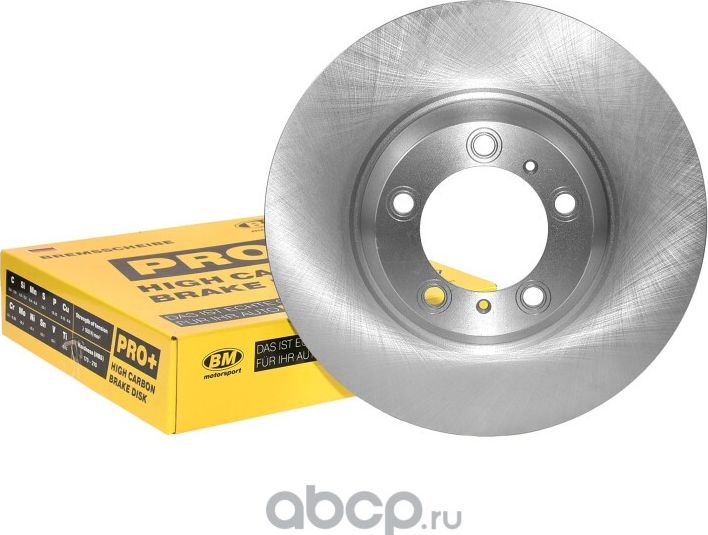 Диск тормозной высокоуглеродистый вентилируемый передний (BM). Артикул WIP0019