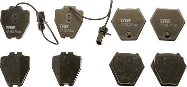 Тормозные колодки TRW COTEC. Артикул GDB1381