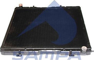 Радиатор охлаждения двигателя Sampa. Артикул 042.027