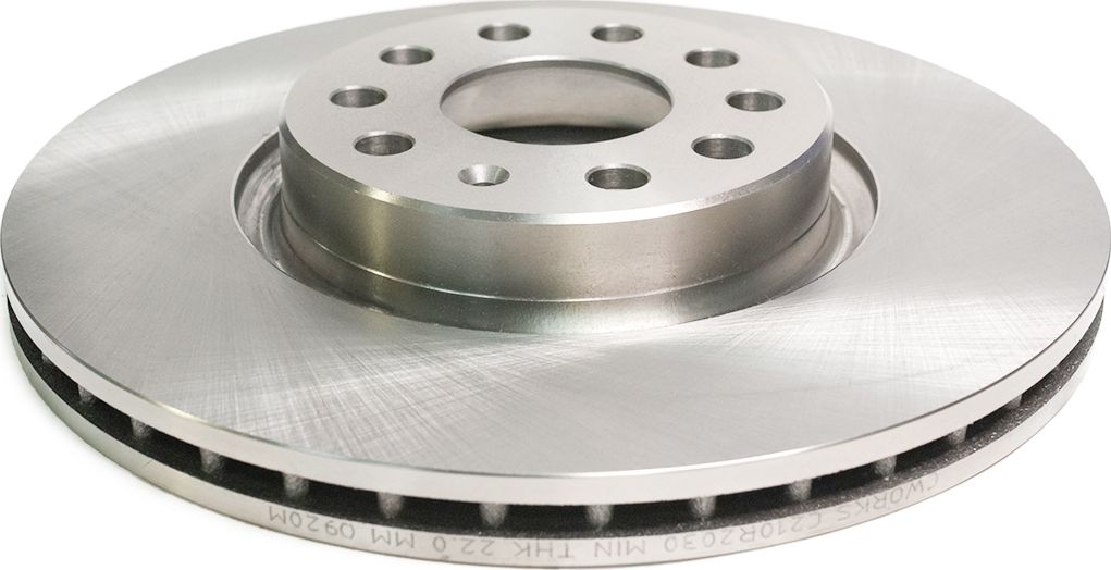 Тормозной диск Cworks передний для Audi Q3 I (8U) 2011-2018. Артикул C210R2030