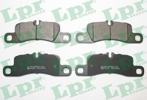 Тормозные колодки LPR. Артикул 05P2092