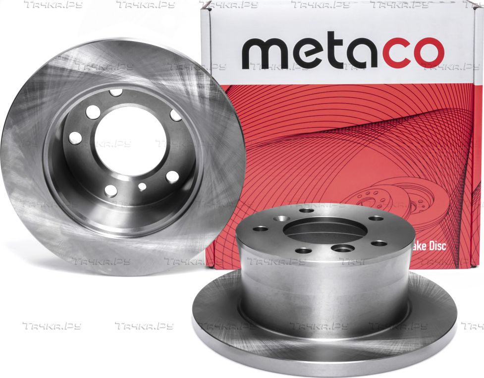 Диск тормозной задний (Metaco). Артикул 3060079