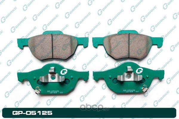 Колодки тормозные дисковые (G-Brake). Артикул GP05125