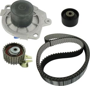 Помпа (водяной насос) с комплектом ремня ГРМ SKF для Alfa Romeo 159 2005-2011. Артикул VKMC 02194