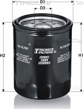 Масляный фильтр  Tecneco Filters. Артикул OL1280