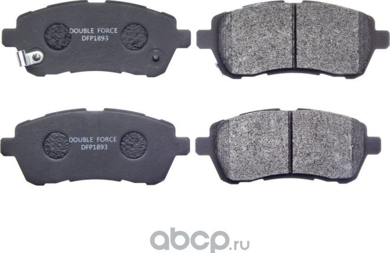 Колодки тормозные дисковые Double Force Double Force. Артикул DFP1893