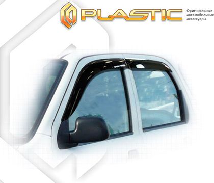 Дефлекторы СА Пластик для окон (Classic полупрозрачный) Daihatsu Terios J100,102,122 1997-2006. Артикул 2010030304557