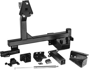 Калитка РИФ в штатный задний бампер для УАЗ Patriot 2015-2025. Артикул RIF063-80001