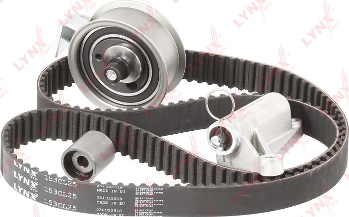 Ремень ГРМ с роликами (комплект) LYNXauto. Артикул PK-1190