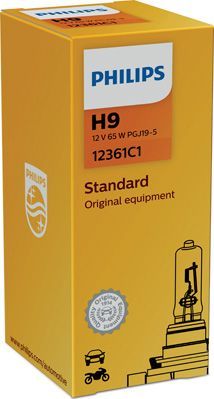 H9 12V-65W (PGJ19-5) Philips. Артикул 12361C1