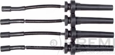 Высоковольтные провода (провода зажигания) (комплект) Bremi для Chrysler Voyager IV 2001-2008. Артикул 3A00/166