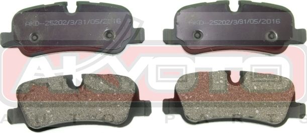 Тормозные колодки Akyoto Packing AKYOTO. Артикул AKD-25202