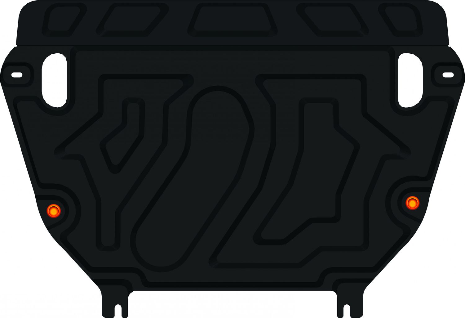 Защита Alfeco для картера и КПП Toyota RAV4 III 2010-2013 (на штатный пыльник). Артикул ALF.24.66 st