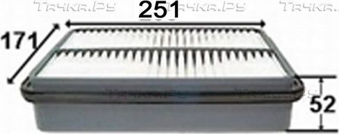 Воздушный фильтр JS Asakashi для Toyota 4Runner III 1995-2002. Артикул A171J