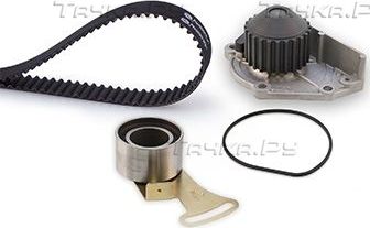Помпа (водяной насос) с комплектом ремня ГРМ Gates PowerGrip® для Land Rover Freelander I 1998-2006. Артикул KP25416XS