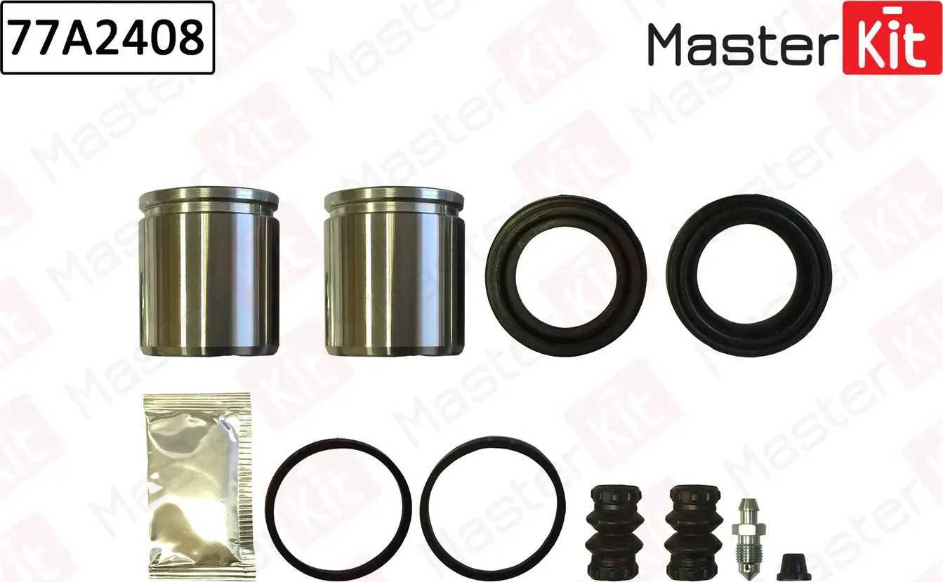 77A2408 Ремкомплект тормозного суппорта + поршень Land Rover DISCOVERY IV (L319) 2009 -  RANGE ROVER (Master KIT). Артикул 77a2408