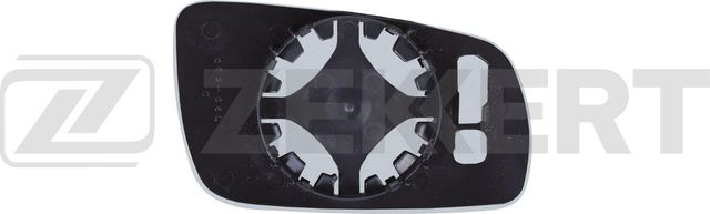 Зеркальное стекло бокового зеркала Zekkert левое для SEAT Toledo II 1998-2006. Артикул SP-1150