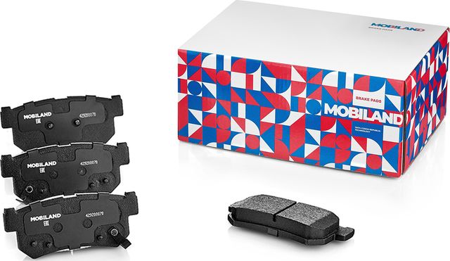 Тормозные колодки Mobiland. Артикул 429200070