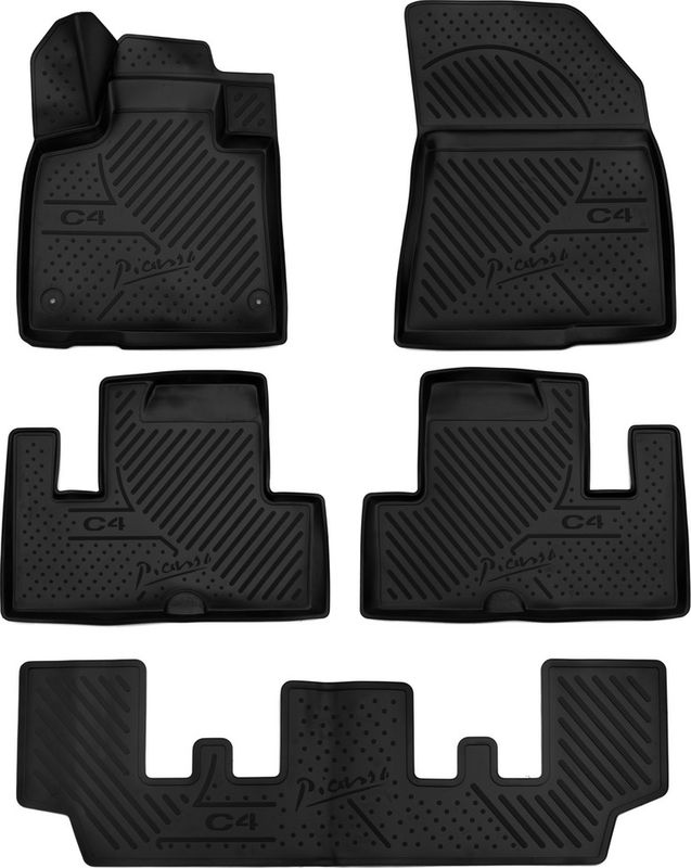 Коврики Element для салона Citroen C4 Grand Picasso II 2014-2026. Артикул C000000195