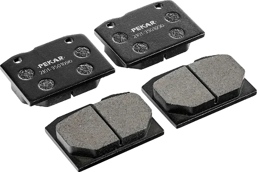 Колодки тормозные дисковые передние (4 шт) для а/м ВАЗ 2101-2107 (Pekar). Артикул 21013501090