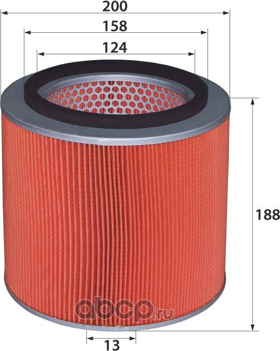 Фильтр воздушный (RB-Exide). Артикул A0617E