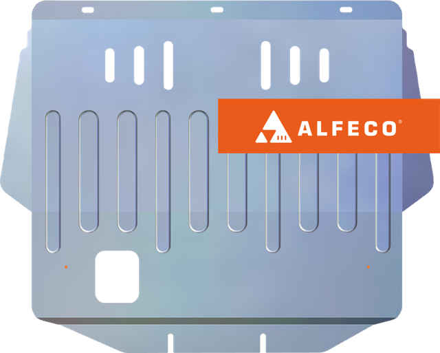 Защита алюминиевая Alfeco для картера и КПП Daewoo Орион М-1 (Донинвест) 1997-2001. Артикул ALF.04.05 AL4