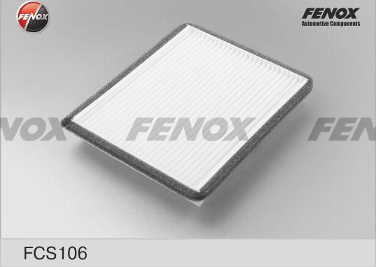 Салонный фильтр Fenox. Артикул FCS106