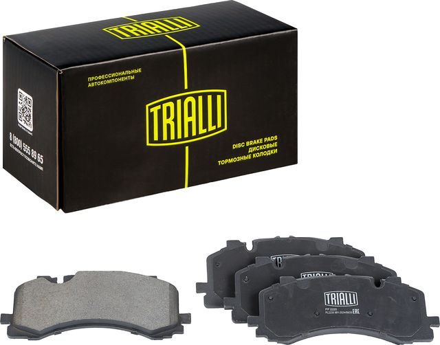 Тормозные колодки Trialli (Low-Metallic). Артикул PF 2220